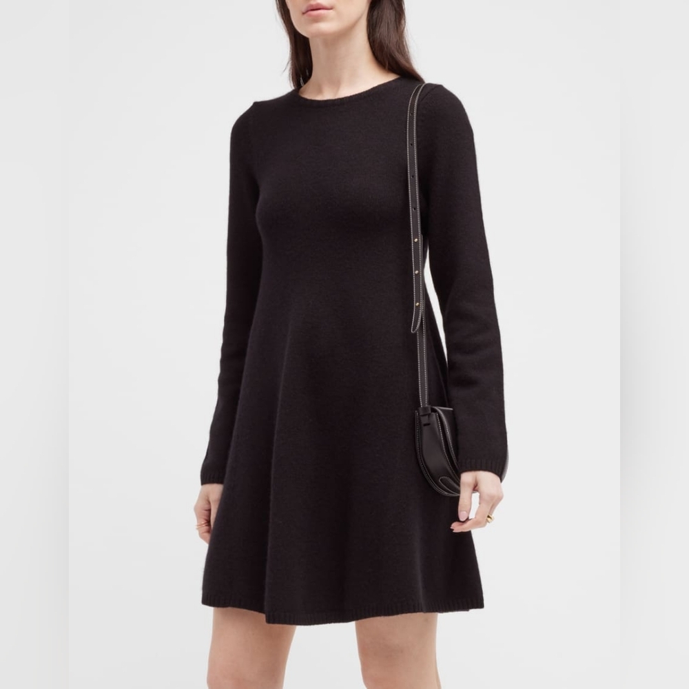 Khaite Fleurine Cashmere Sweater Dress